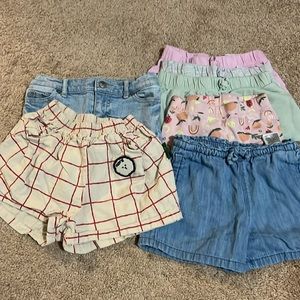 3-4 girls shorts lot